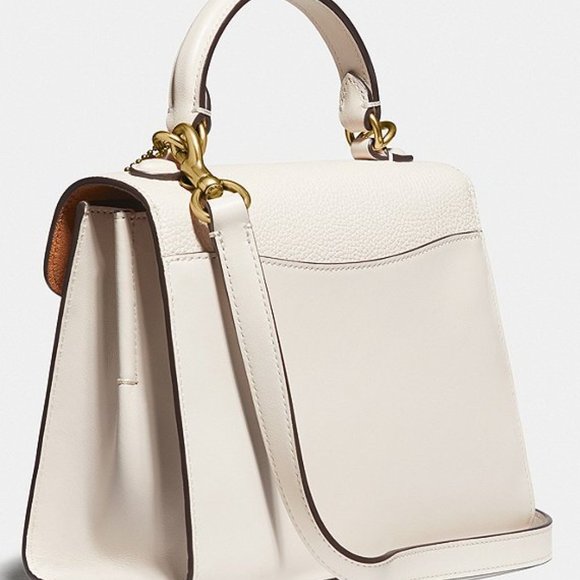 💗NWT's  COACH TOP HANDLE 20 TABBY  $395 NEW - Picture 3 of 16
